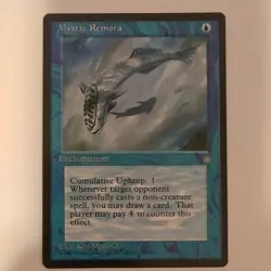 MTG Mystic Remora (ICE) Ice Age Regular Common 87 - Image 1