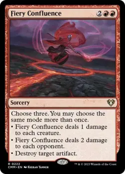 Fiery Confluence - Light Play MTG Commander Masters - Image 1
