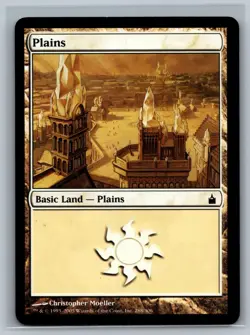 Magic MTG Ravnica City Of Guilds 4x Plains #288/306 Land TCG CCG Playset - Image 1