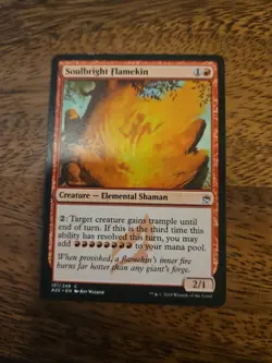 Soulbright Flamekin Masters 25 Regular Magic The Gathering MTG - Image 1