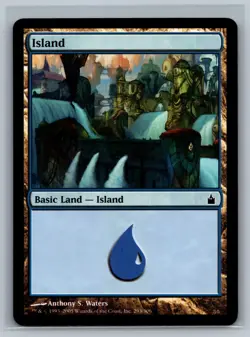 Magic MTG Ravnica City Of Guilds 4x Island #293/306 Land TCG CCG Playset - Image 1