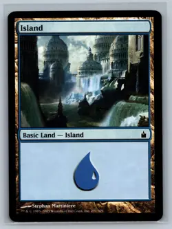 Magic MTG Ravnica City Of Guilds 4x Island #291/306 Land TCG CCG Playset - Image 1