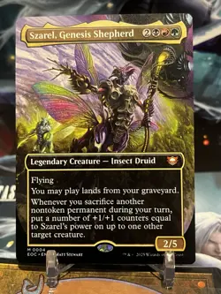 MTG | Szarel, Genesis Shepherd (Borderless) [Edge of Eternities] NF - Image 1