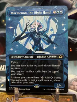 MTG | Mm'menon, the Right Hand (Borderless) [Edge of Eternities] NF - Image 1