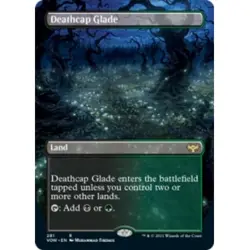 Deathcap Glade (borderless) M/NM Magic: The Gathering MTG Innistrad: Crimson Vow - Image 1