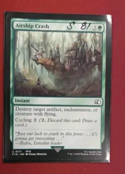 Airship Crash - 171 - FIN - NM - MTG Magic the Gathering - Image 1