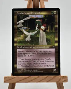 Zauberin der Femeref Visionen Magic Karte MTG deutsch (Femeref Enchantress) - Image 1