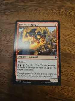 Fire Shrine Keeper Ixalan Regular Magic The Gathering MTG - Image 1