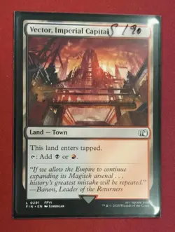Vector, Imperial Capital - 291 - FIN - NM - MTG Magic the Gathering - Image 1