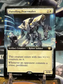 MTG | Patrolling Peacemaker (Extended Art) [Edge of Eternities] NF - Image 1
