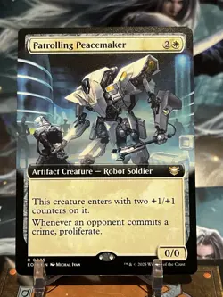 MTG | Patrolling Peacemaker (Extended Art) [Edge of Eternities] NF - Image 1
