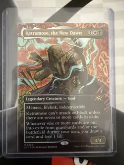 Ketramose, the new dawn (borderless) (FOIL) magic the gathering (mtg) mythic 350 - Image 1