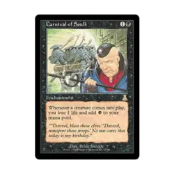 WOTC MtG Urza's Destiny Carnival of Souls (R) EX - Image 1