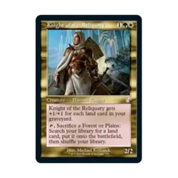 WOTC MtG Time Spiral: Remastered Knight of the Reliquary (S) NM - Image 1