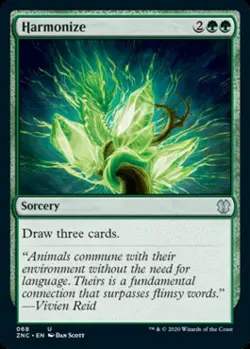 Harmonize - Near Mint MTG Commander 2020 Zendikar Rising - Image 1