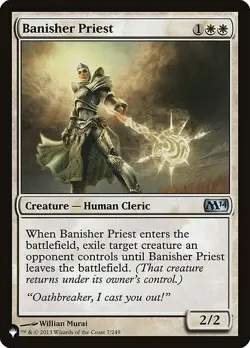 Banisher Priest x4 4x Mystery Booster 2 NM MTG - Image 1