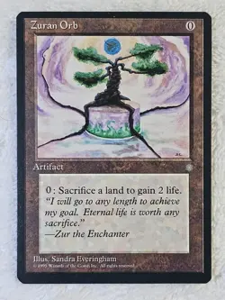 MTG Zuran Orb - Ice Age (ICE) 1995 Magic the Gathering Card U Near Mint - Image 2