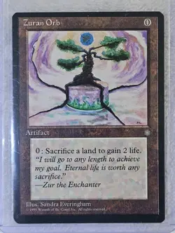 MTG Zuran Orb - Ice Age (ICE) 1995 Magic the Gathering Card U Near Mint - Image 5