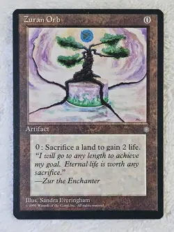 MTG Zuran Orb - Ice Age (ICE) 1995 Magic the Gathering Card U Near Mint - Image 8