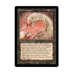 WOTC MtG Legends Takklemaggot (U) EX - Image 1