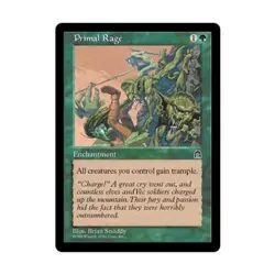 WOTC MtG Stronghold Primal Rage (U) Fair - Image 1