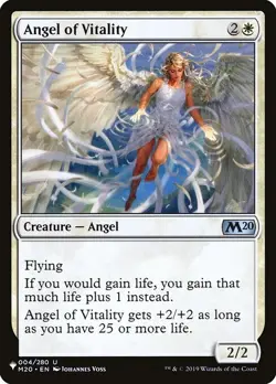 Angel of Vitality x1 1x Mystery Booster 2 NM MTG - Image 1