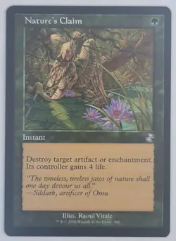 Nature's Claim - NM/M - Time Spiral Remastered - Timeshifted 364 - MTG - Image 1