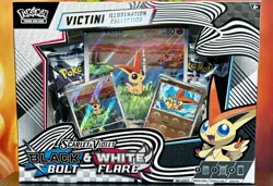 POKEMON SCARLET VIOLET BLACK BOLT AND WHITE FLARE UNOVA ILLUSTRATION COLLECTION - Image 1