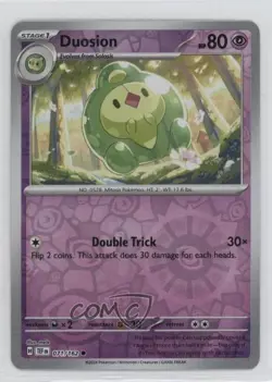 Duosion Reverse Foil Pokemon SV05: Temporal Forces #071 0d7t - Image 1