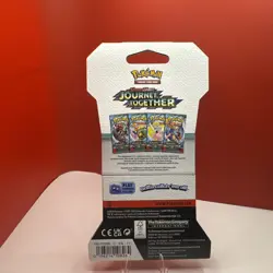 Pokemon TCG Journey Together Sleeved Booster Pack Scarlet & Violet NEW SEALED - Image 2