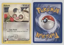 Slakoth Pokemon EX Sandstorm #80 2003 15fy - Image 3