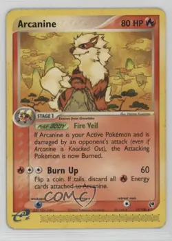 Arcanine Pokemon EX Sandstorm #15 2003 15fy - Image 1