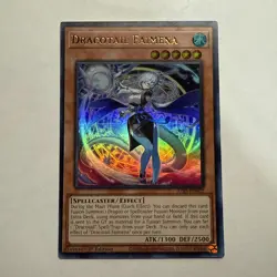 Dracotail Faimena JUSH-EN002 Ultra Rare 1st Ed NM (READY TO SHIP!) YuGiOh - Image 1