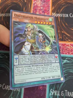 Yugioh Oafdragon Magician PEVO-EN016 Super Rare 1st Edition Near Mint - Image 2