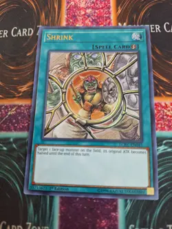 Yugioh Shrink LCKC-EN043 Ultra Rare 1st Edition Near Mint - Image 1