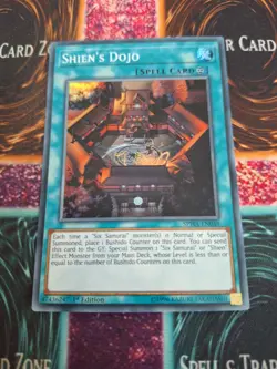 Yugioh Shien's Dojo SPWA-EN049 Super Rare 1st Edition Near Mint - Image 1