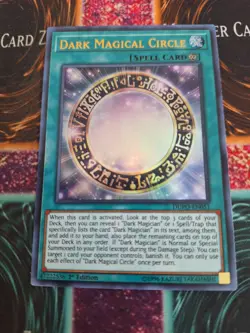 Yugioh Dark Magical Circle DUPO-EN051 Ultra Rare 1st Edition Near Mint - Image 1