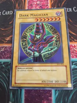 Yugioh Dark Magician SYE-001 Super Rare 1st Edition Near Mint - Image 1