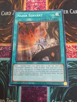 Yugioh Nadir Servant RA01-EN062 Super Rare 1st Edition Near Mint - Image 1
