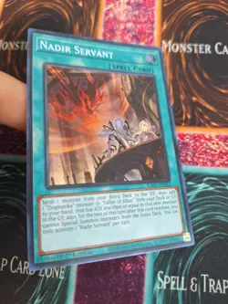 Yugioh Nadir Servant RA01-EN062 Super Rare 1st Edition Near Mint - Image 2