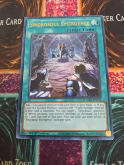Yugioh Swordsoul Emergence MAMA-EN041 Ultra Rare 1st Edition Near Mint - Image 1