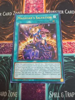 Yugioh Magician's Salvation RA01-EN068 Ultra Rare 1st Edition Near Mint - Image 1