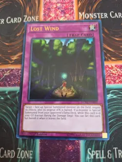 Yugioh Lost Wind DUDE-EN049 Ultra Rare 1st Edition Near Mint - Image 1