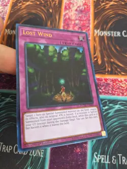 Yugioh Lost Wind DUDE-EN049 Ultra Rare 1st Edition Near Mint - Image 2