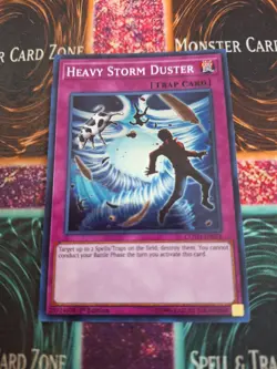 Yugioh Heavy Storm Duster COTD-EN076 Super Rare 1st Edition Near Mint - Image 1