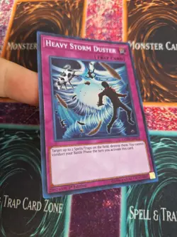 Yugioh Heavy Storm Duster COTD-EN076 Super Rare 1st Edition Near Mint - Image 2
