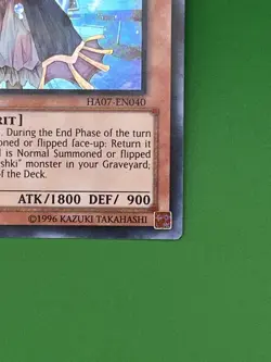 YuGiOh! Gishki Natalia HA07-EN040 1st Edition Near Mint - Image 4