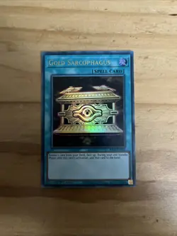Yugioh | Gold Sarcophagus - RA02-EN052 - Ultra Rare - 1st edition - Image 1