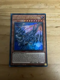 Yugioh Blue-Eyes Jet Dragon *Ultra Rare* 1st Ed [RA02-EN017] - Image 1