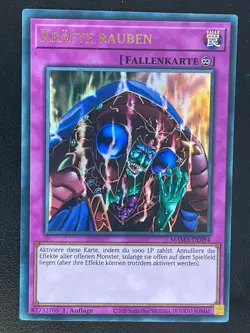 Krafte Rauben MAMA-DE094 Ultra Rare Deutsch NM YUGIOH - Image 1